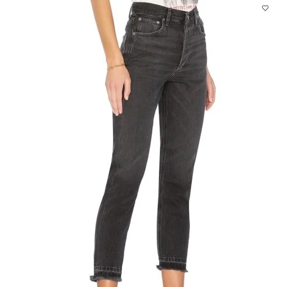 Agolde Jamie Straight - Void - Picture 1 of 2